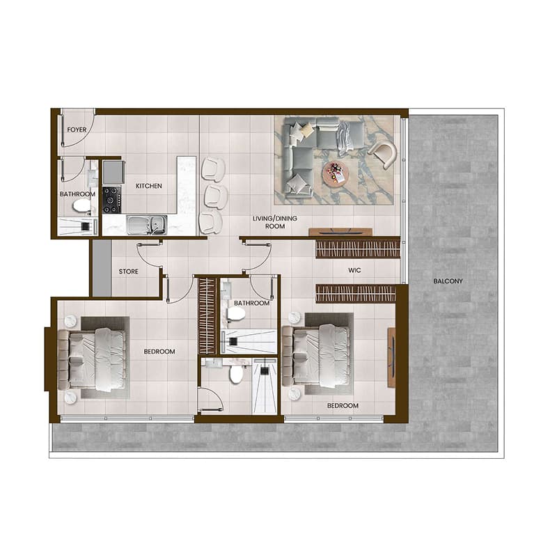 2 BR