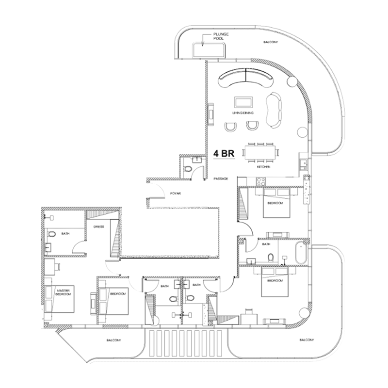 4 BR