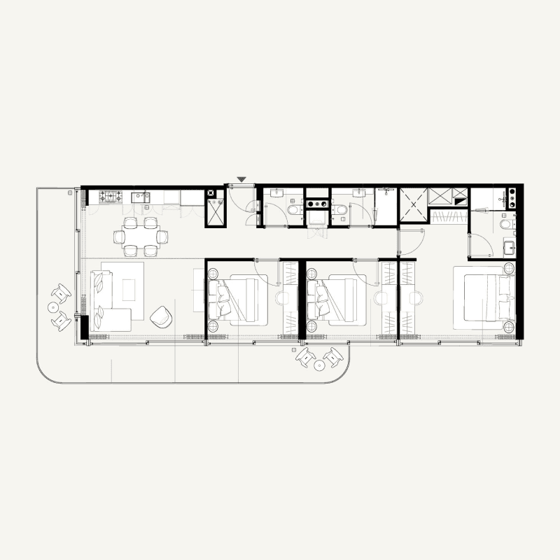 3 BR