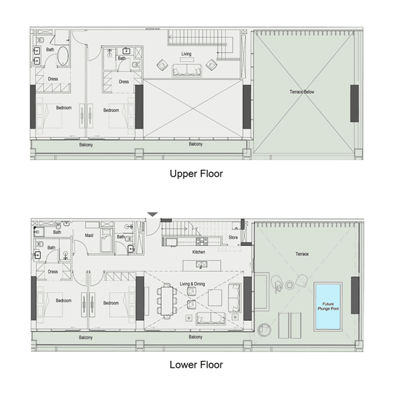 4 BR + Pool