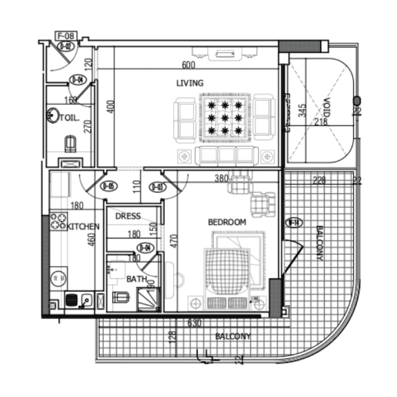 1 BR