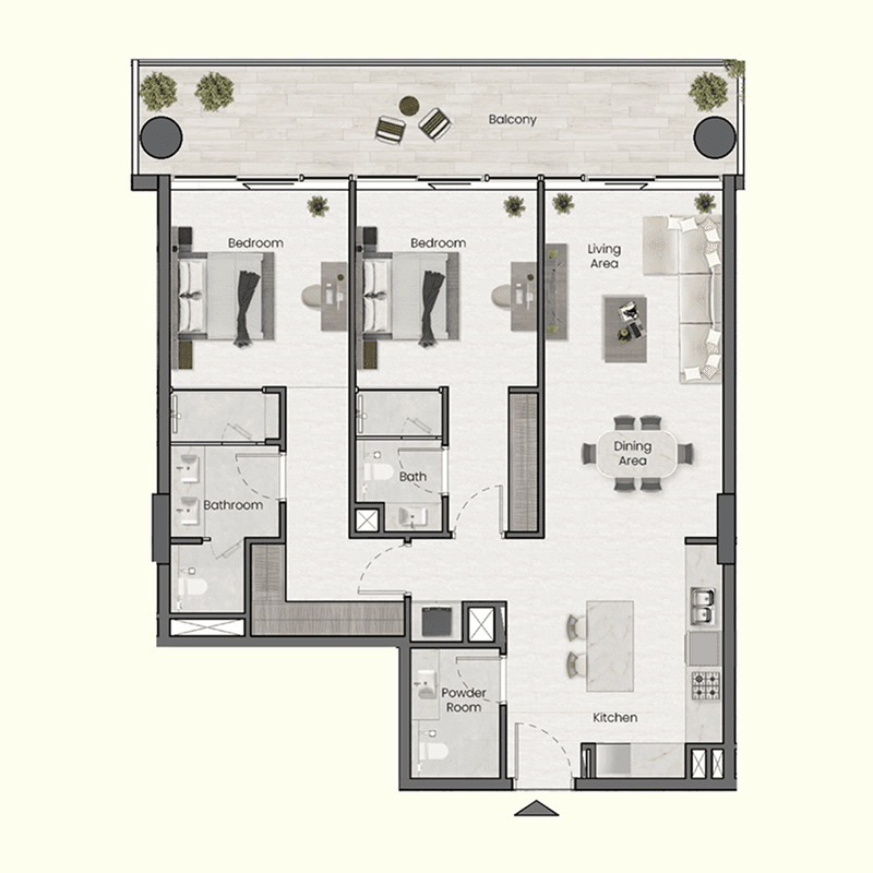 2 BR