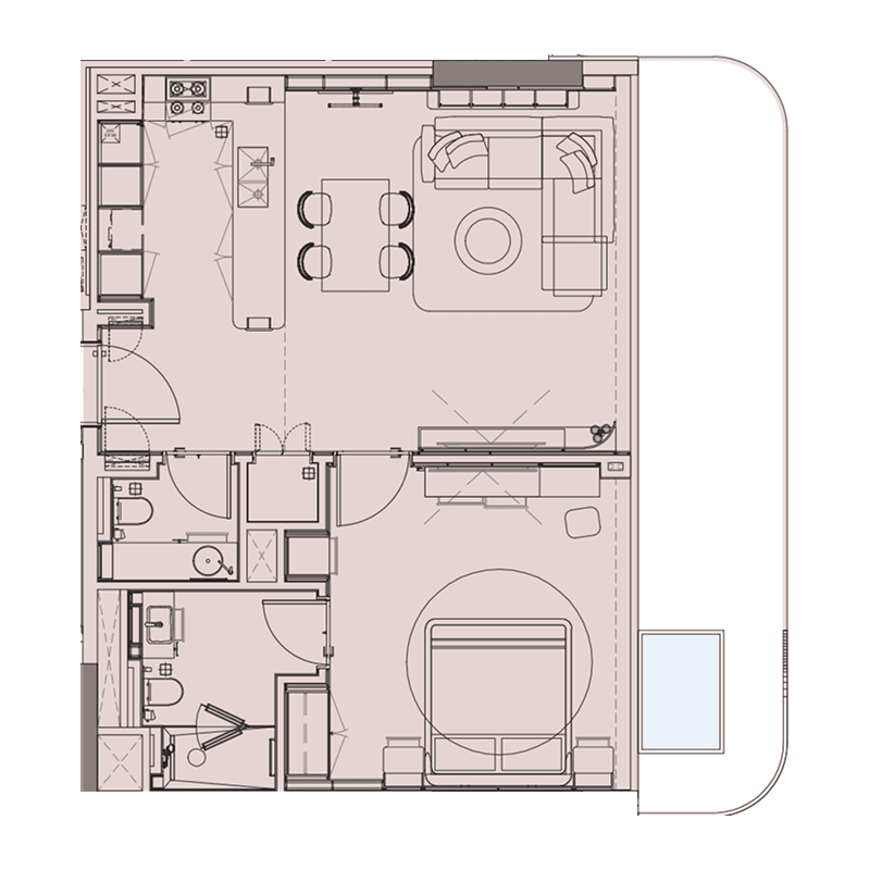 1 BR
