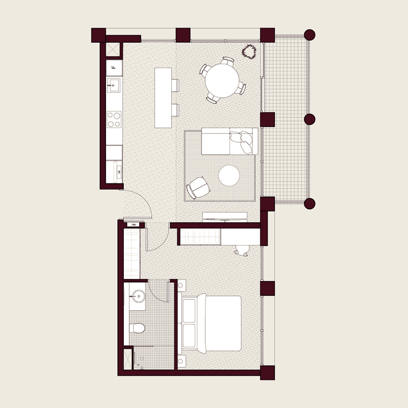 1 BR