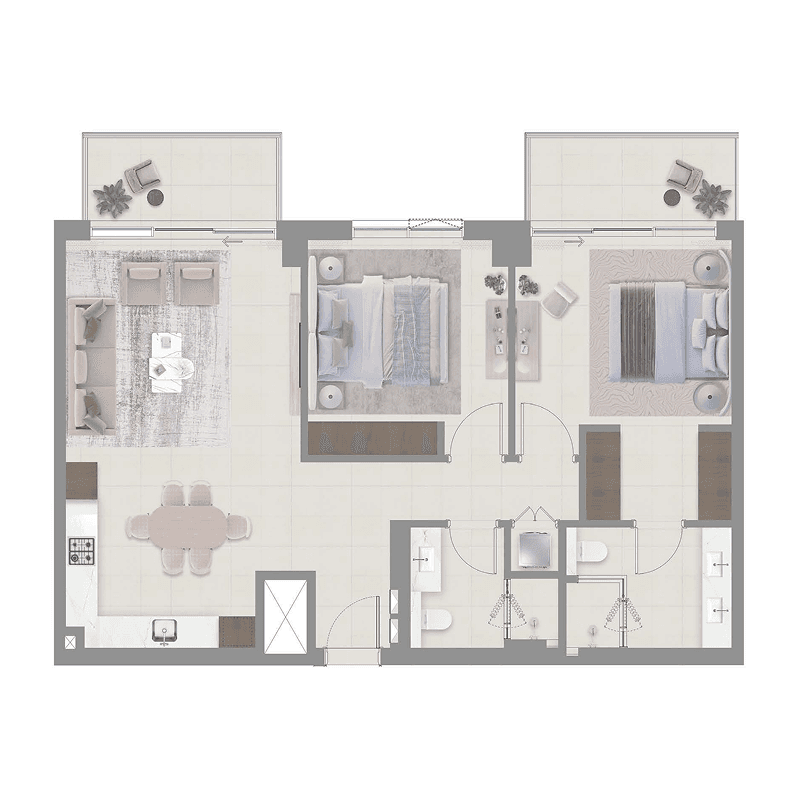 2 BR