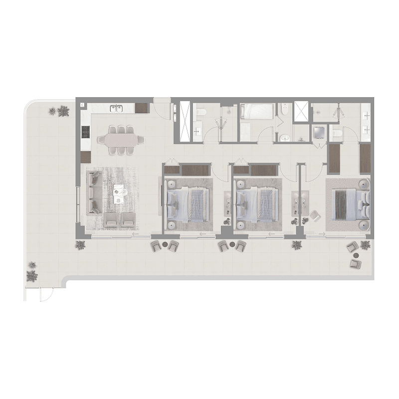 3 BR