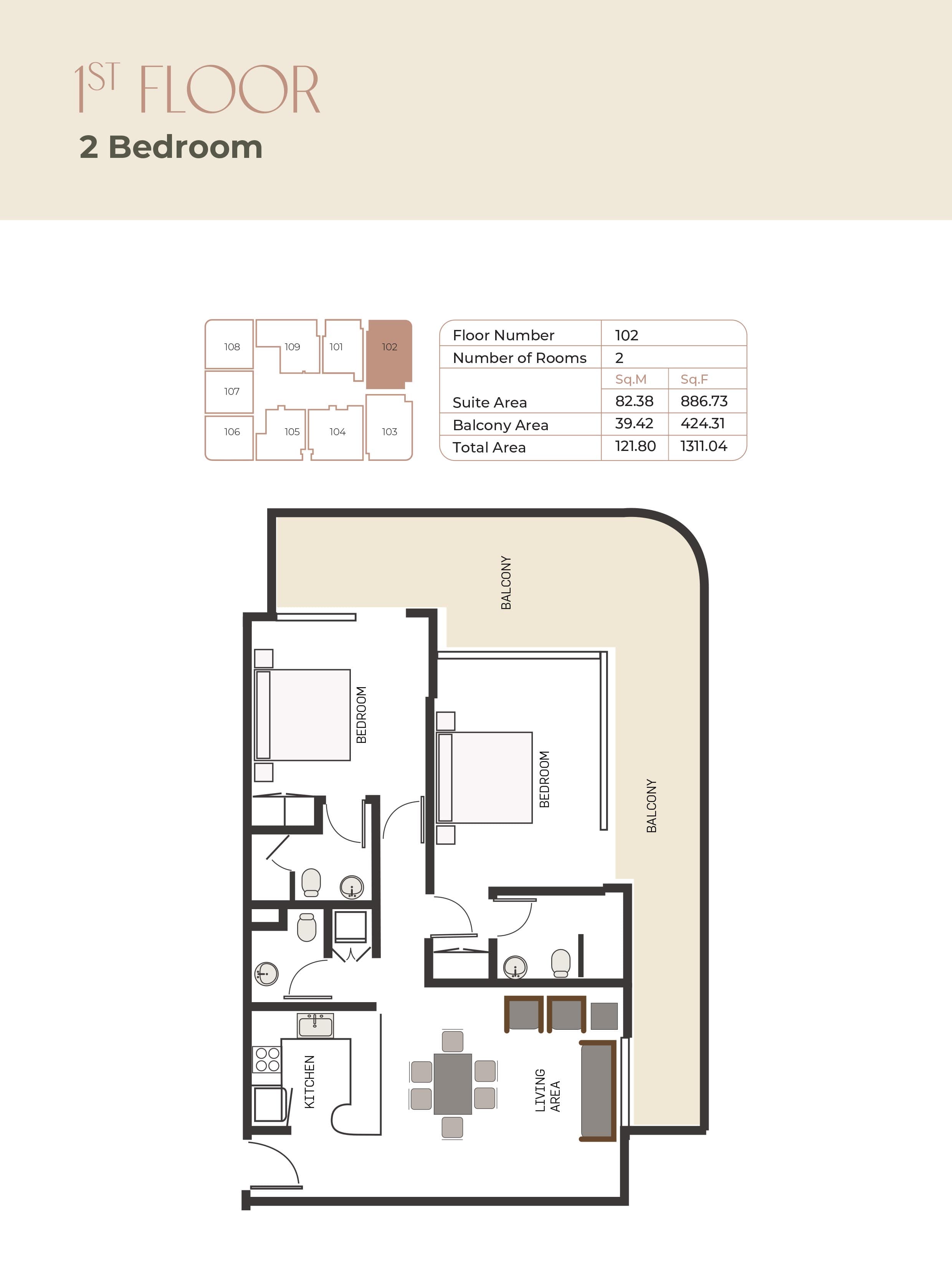 2 BR