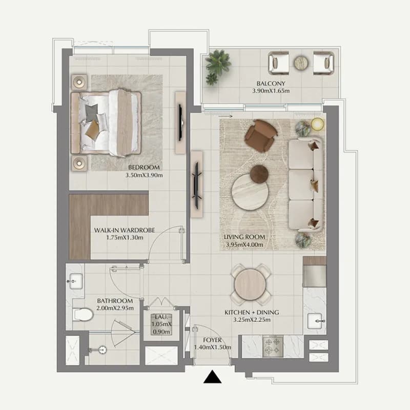 1 BR