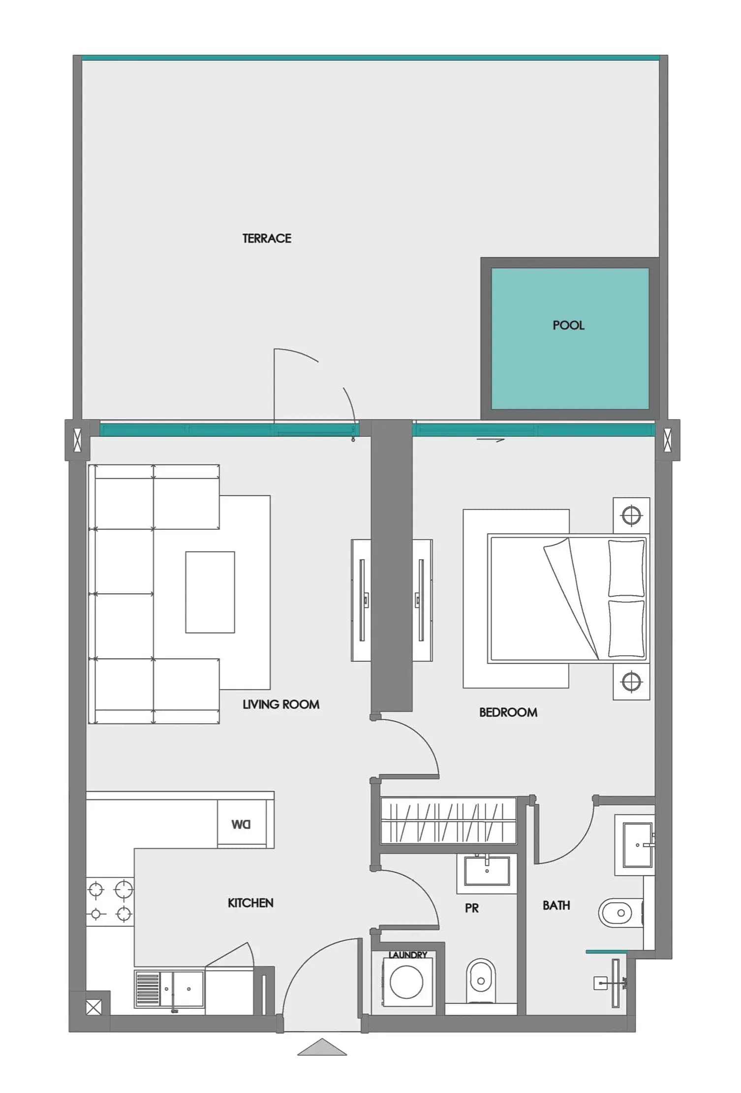 1BR