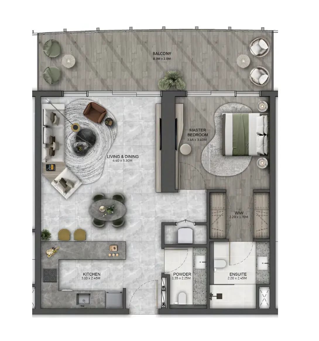 1BR