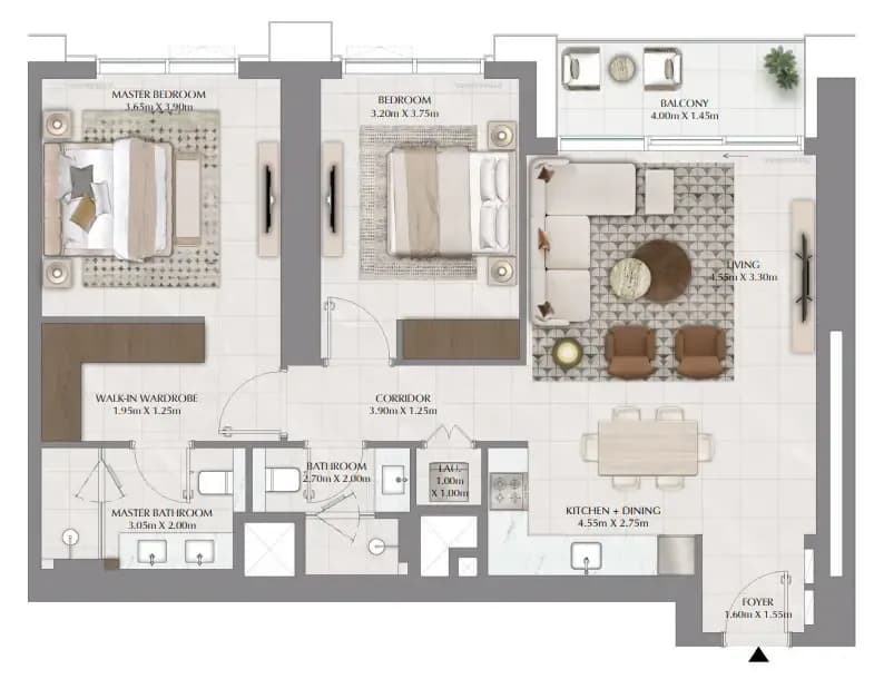 2 BR