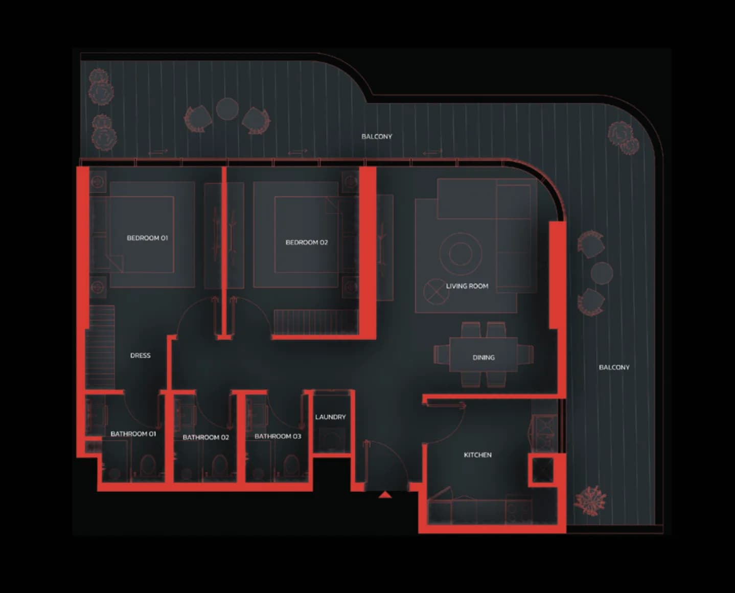 2 BR