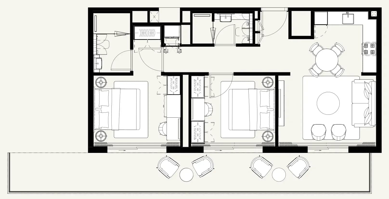 2 BR
