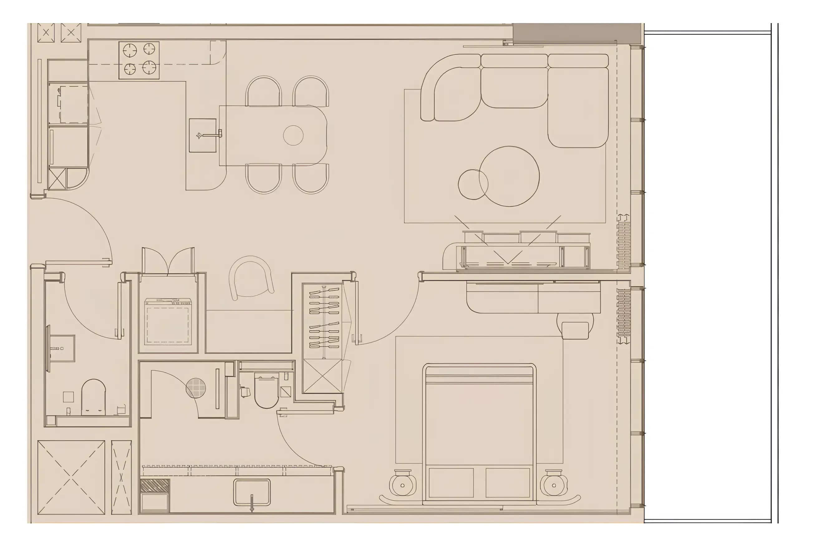 1 BR