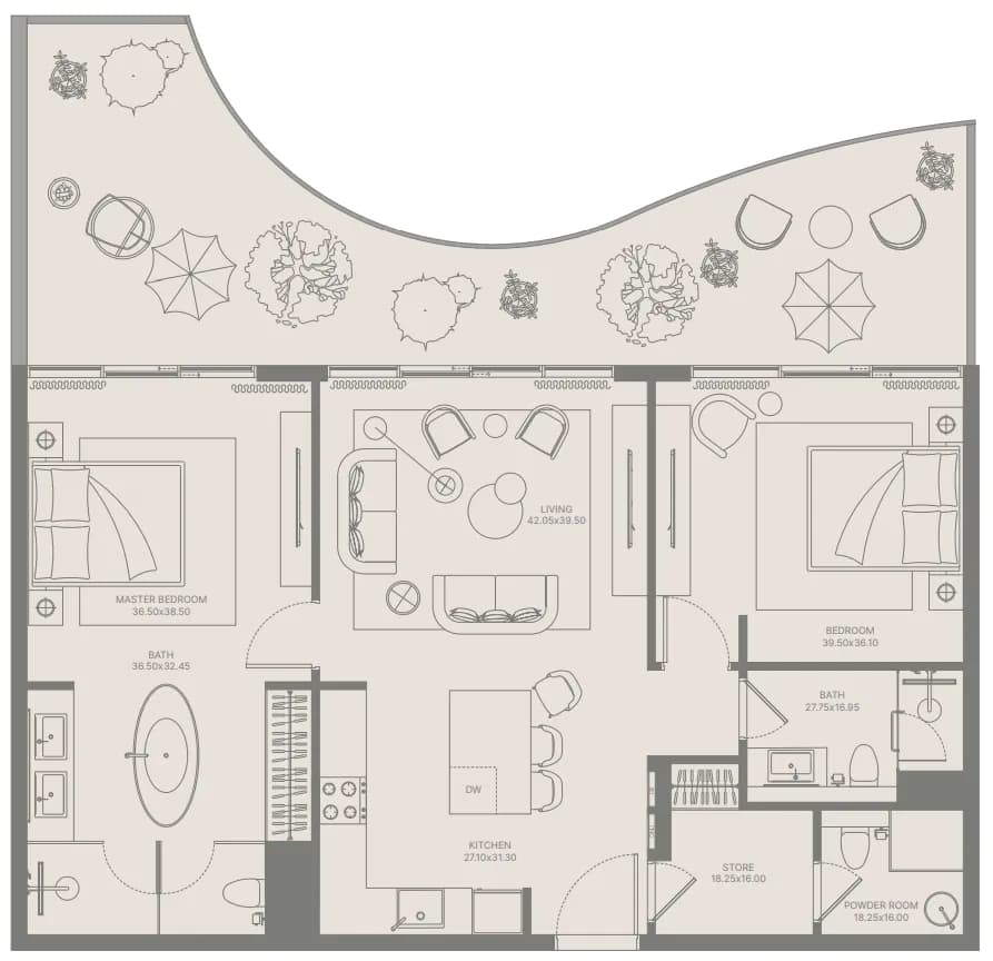 2 BR