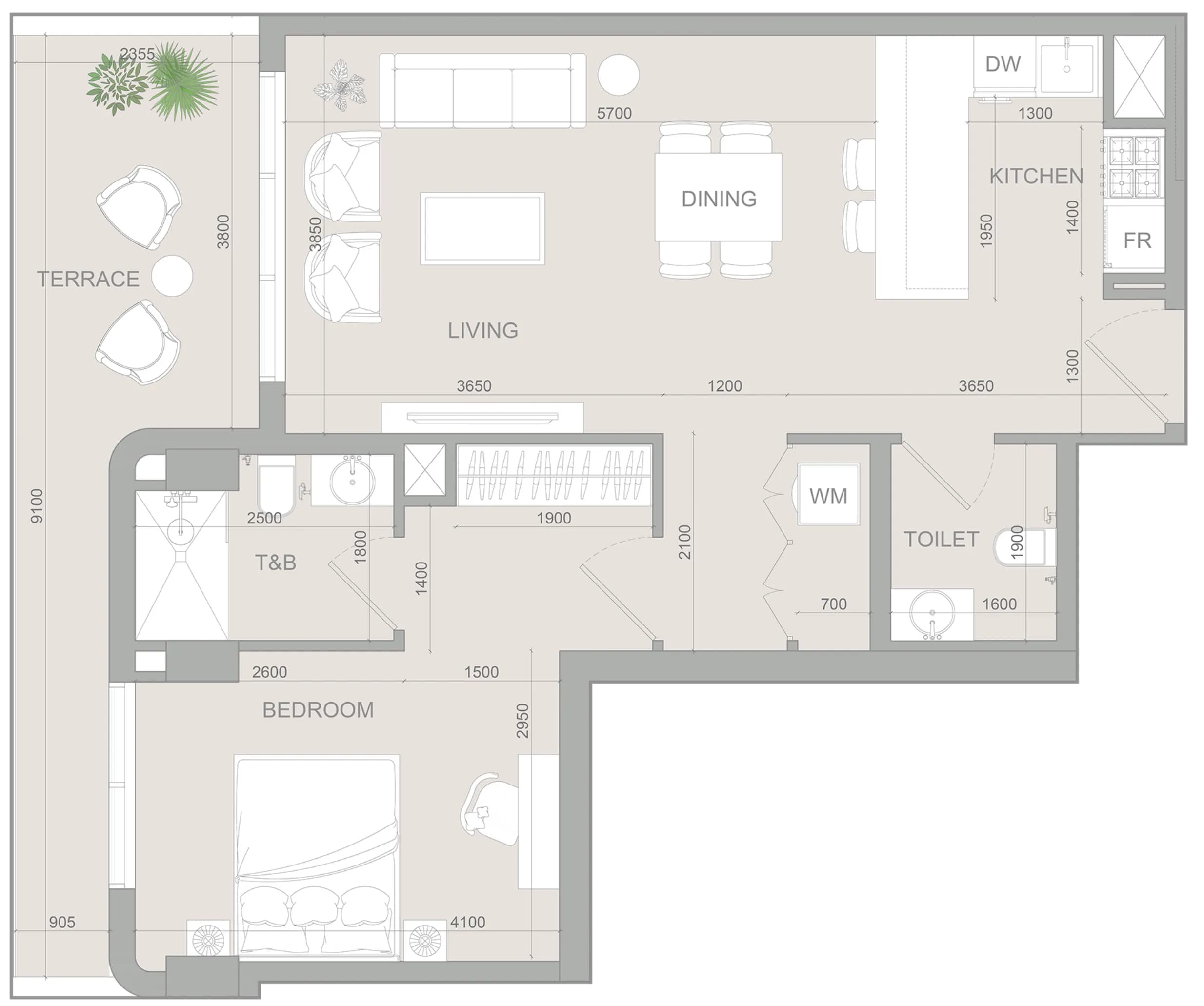 1BR