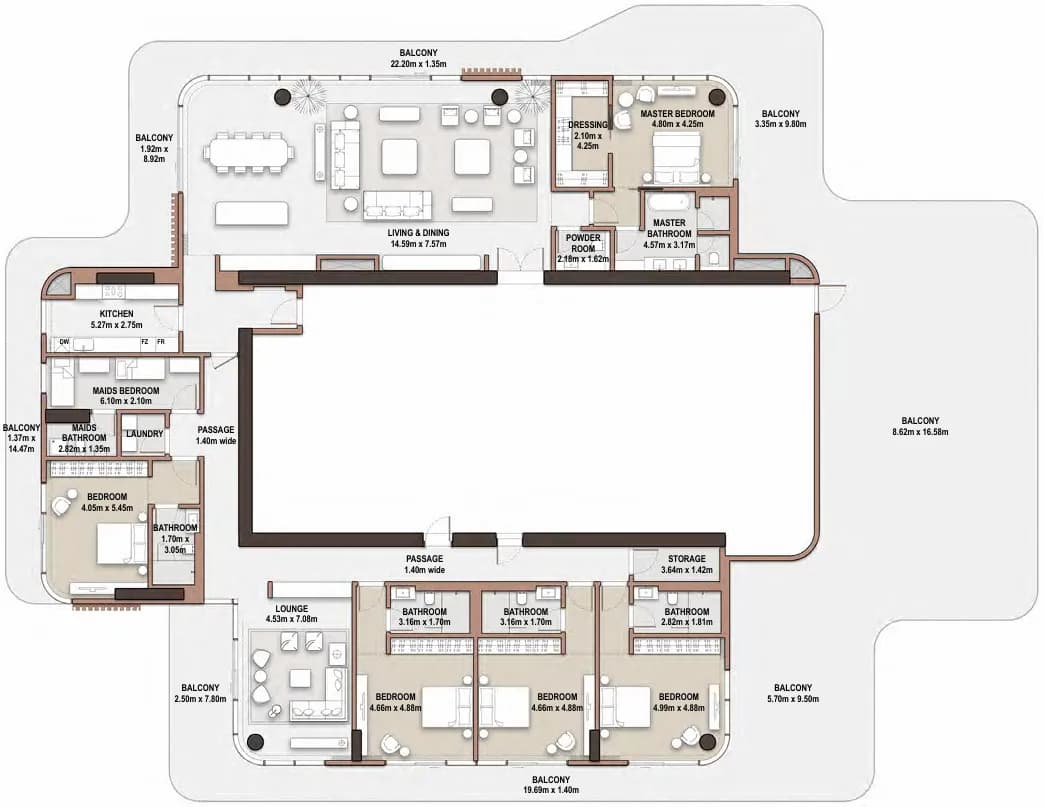 5 BR