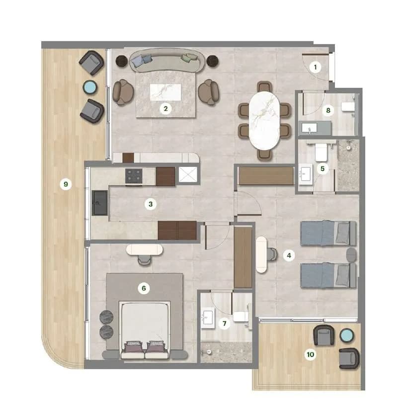 2 BR
