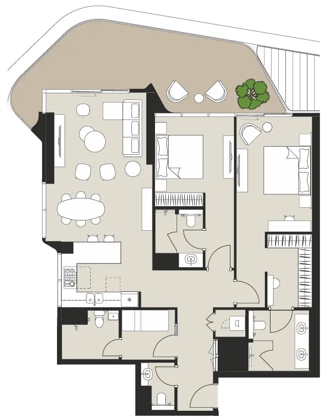 2 BR