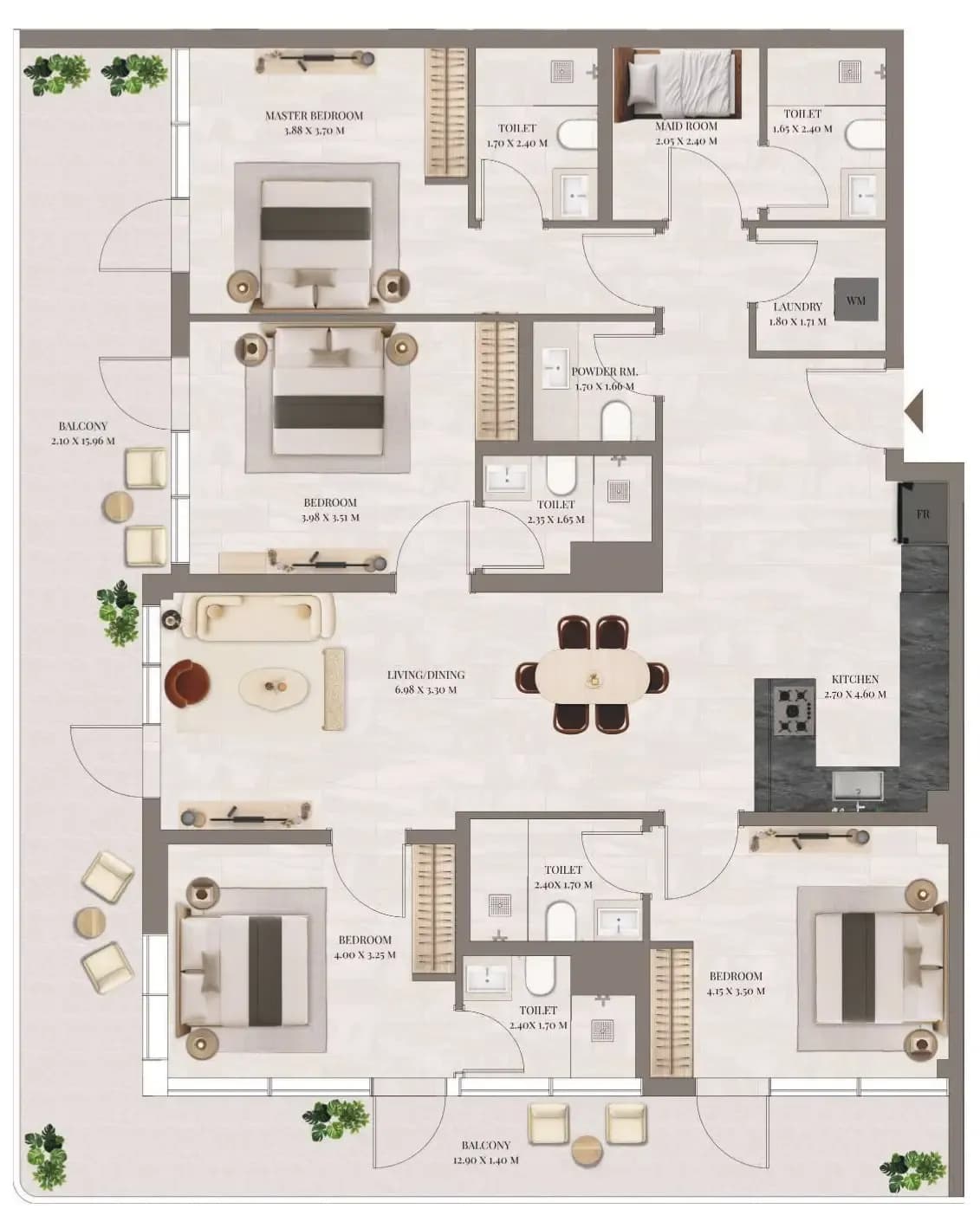 4 BR