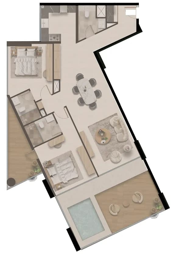 2 BR