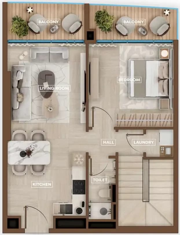 2 BR