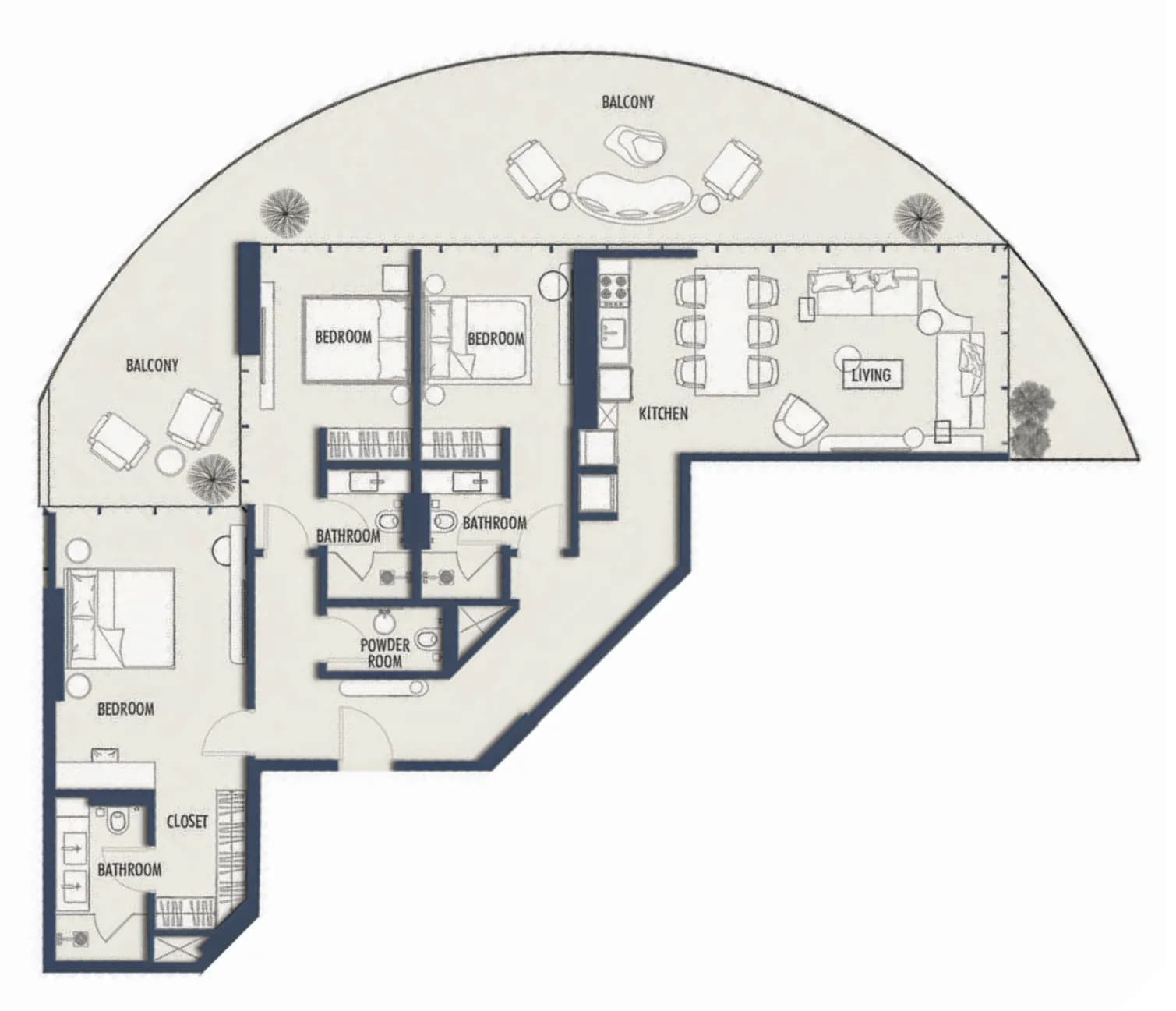 3 BR