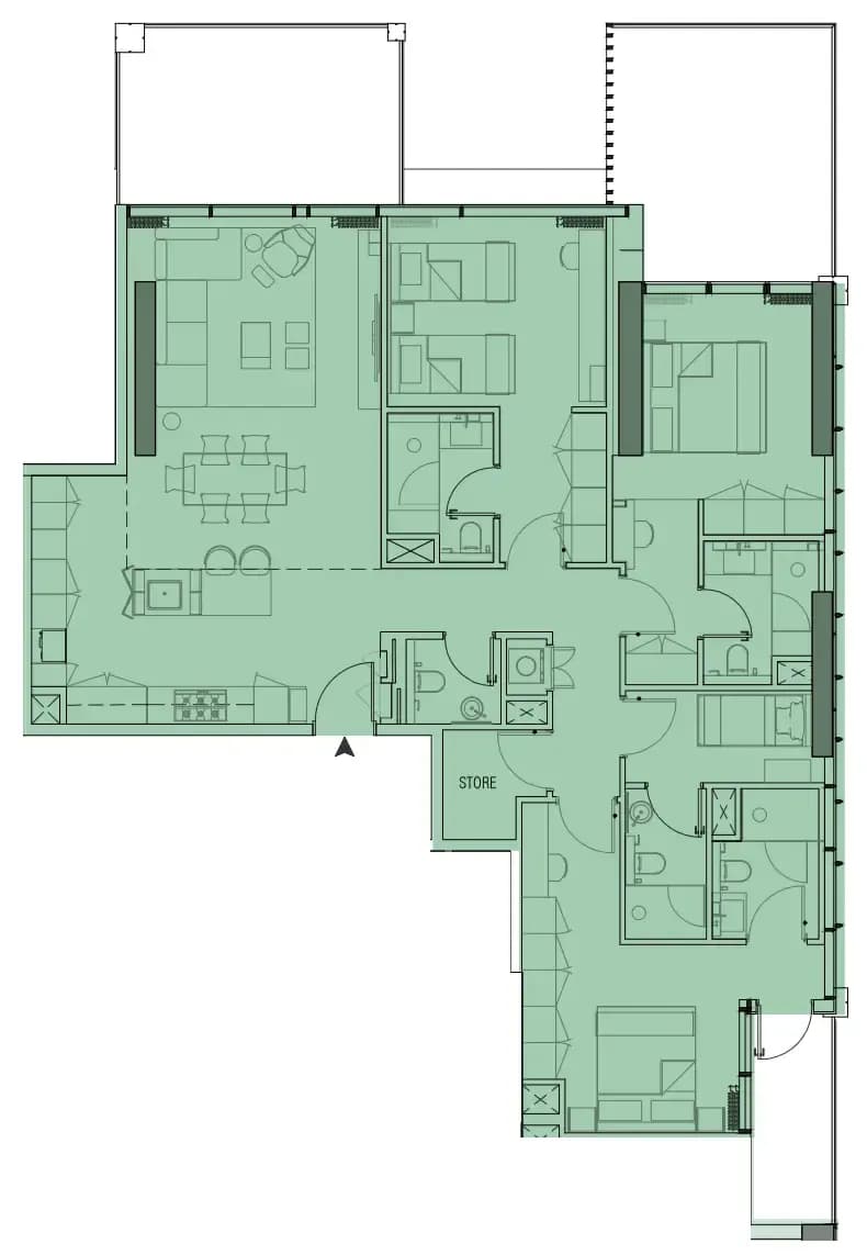 3 BR