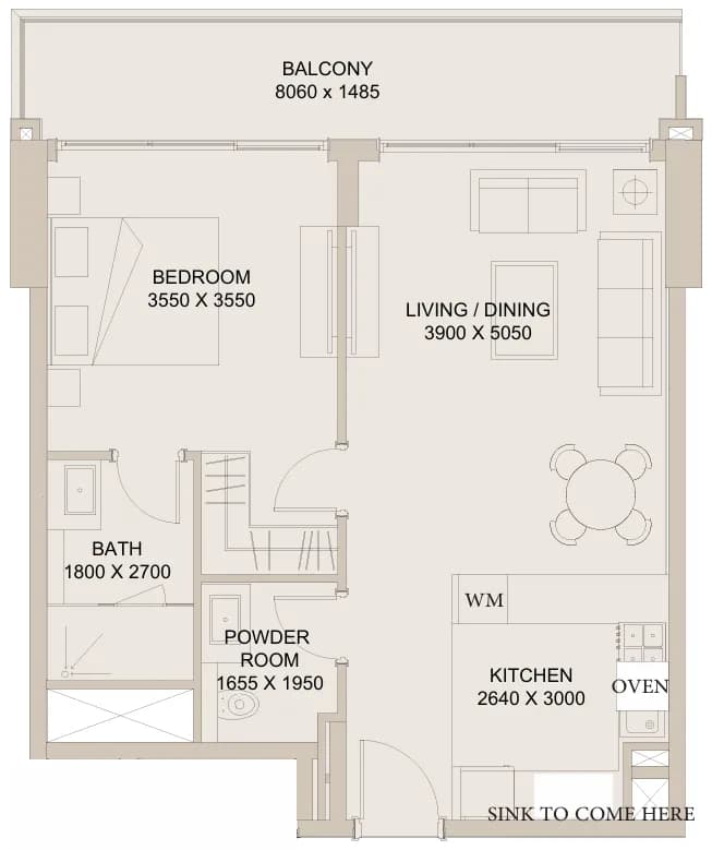 1 BR