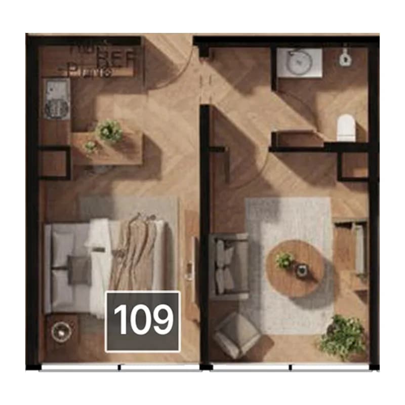 1 BR