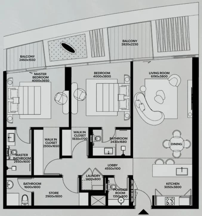 2 BR