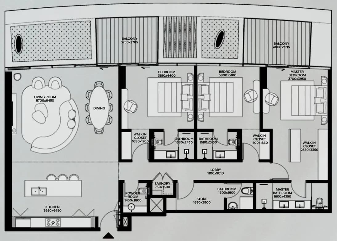 3 BR