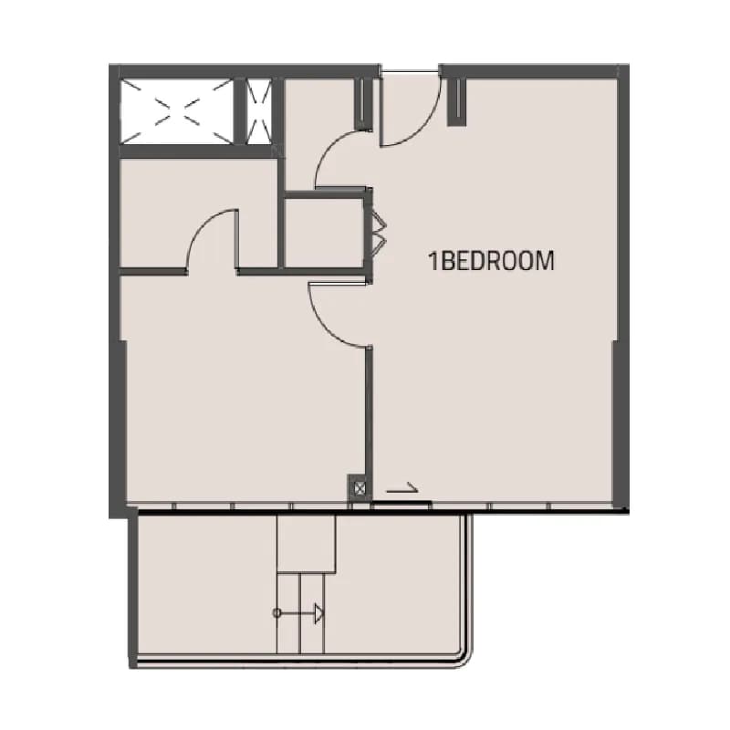 1 BR