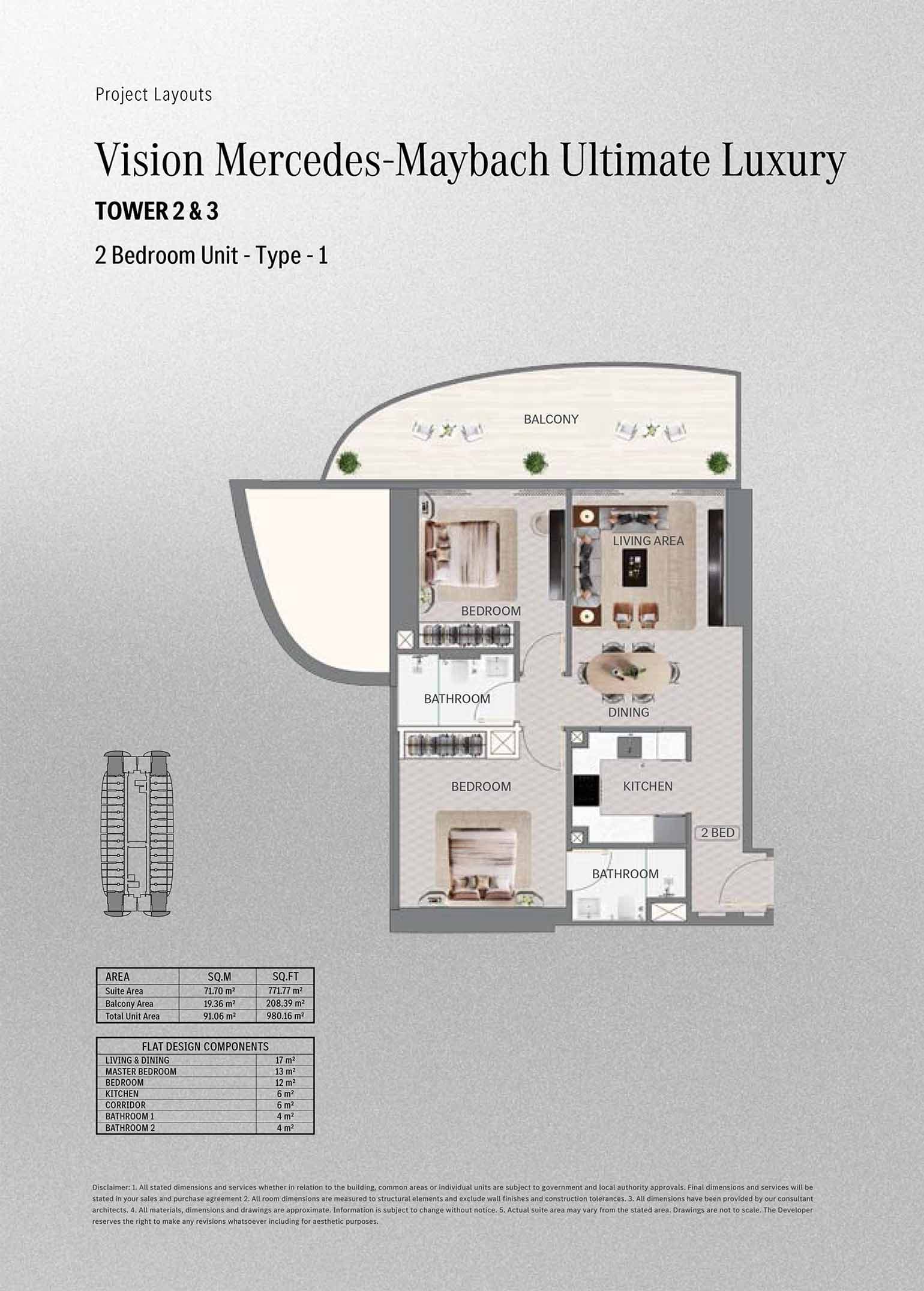 2 BR