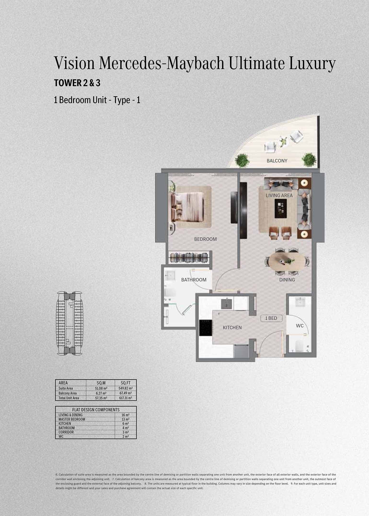 1 BR
