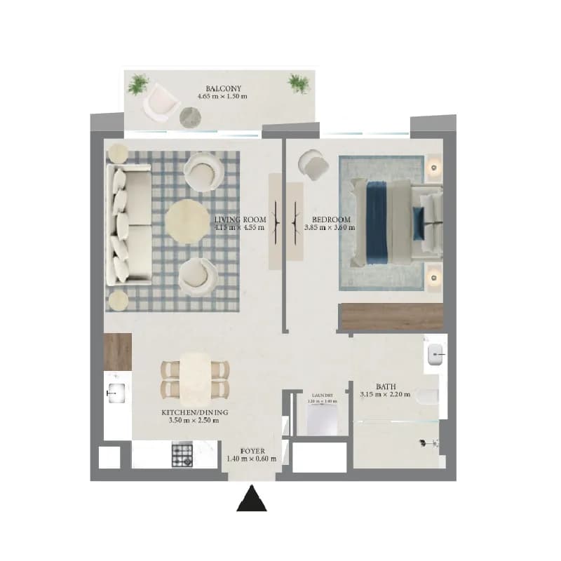 1 BR