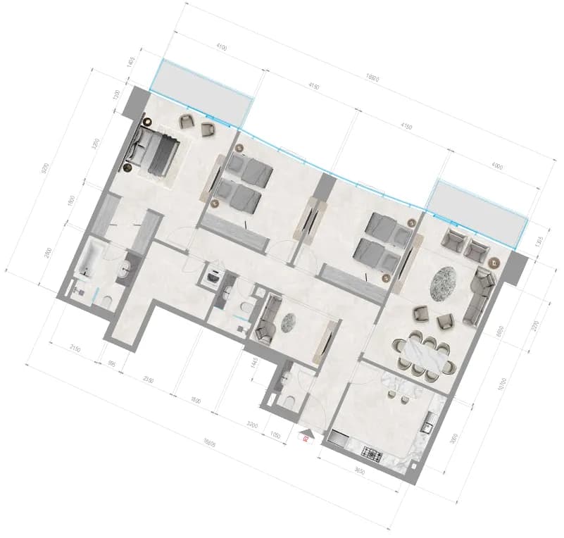 3 BR
