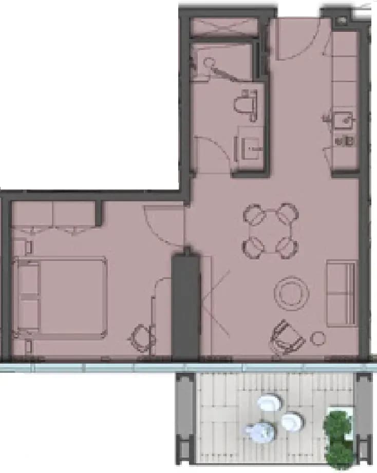 1 BR