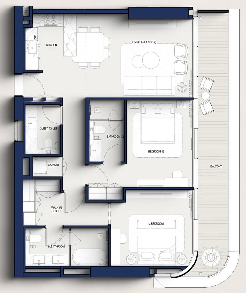 2 BR