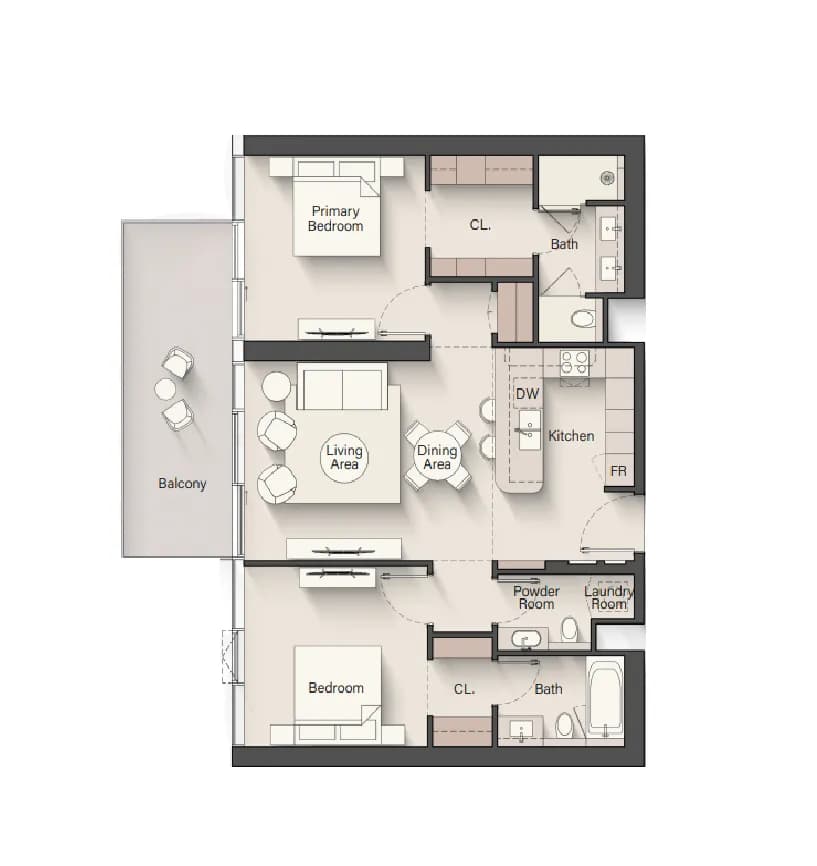 2 BR