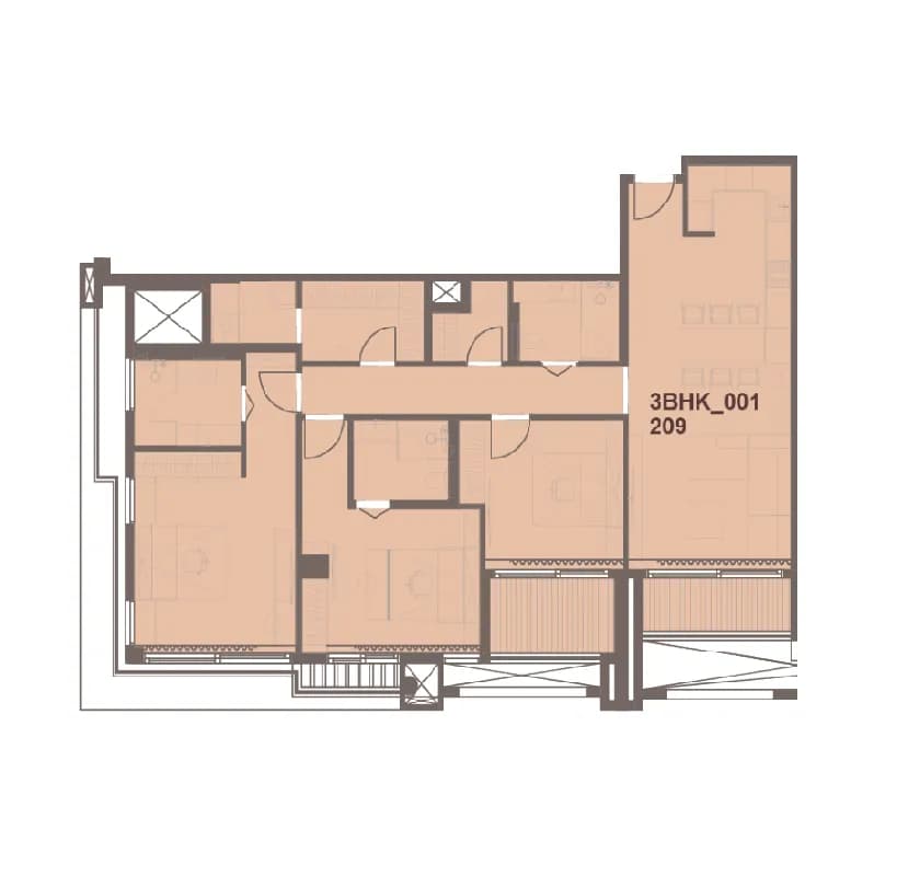 3 BR