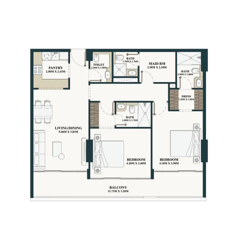 2.5 BR