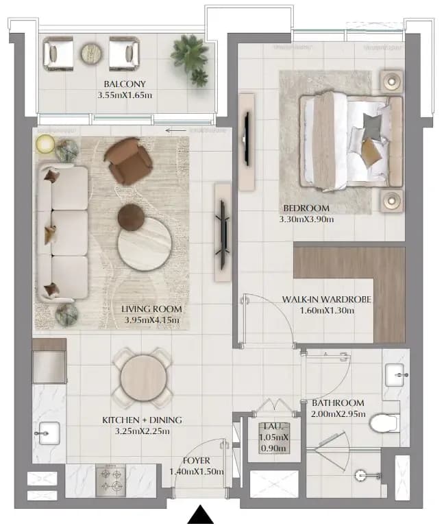 1 BR