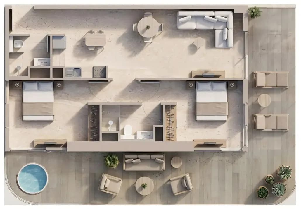 2 BR
