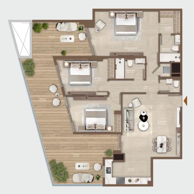 3 BR