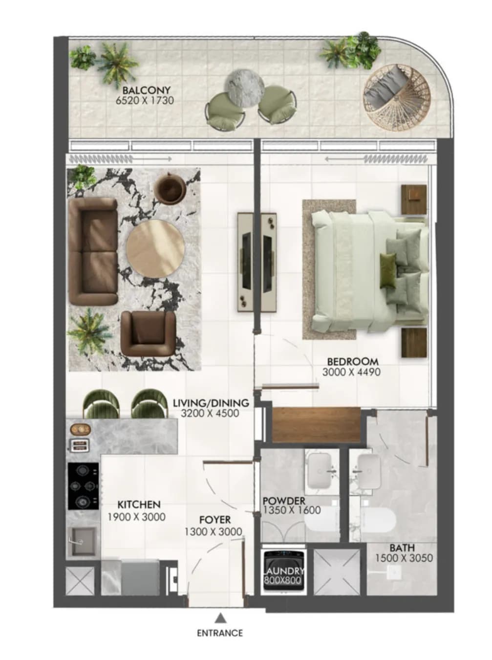 1 BR