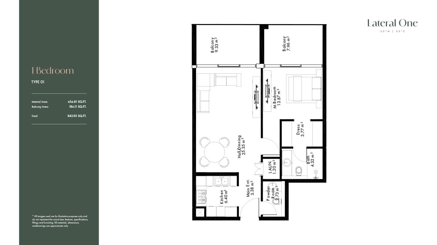1 BR