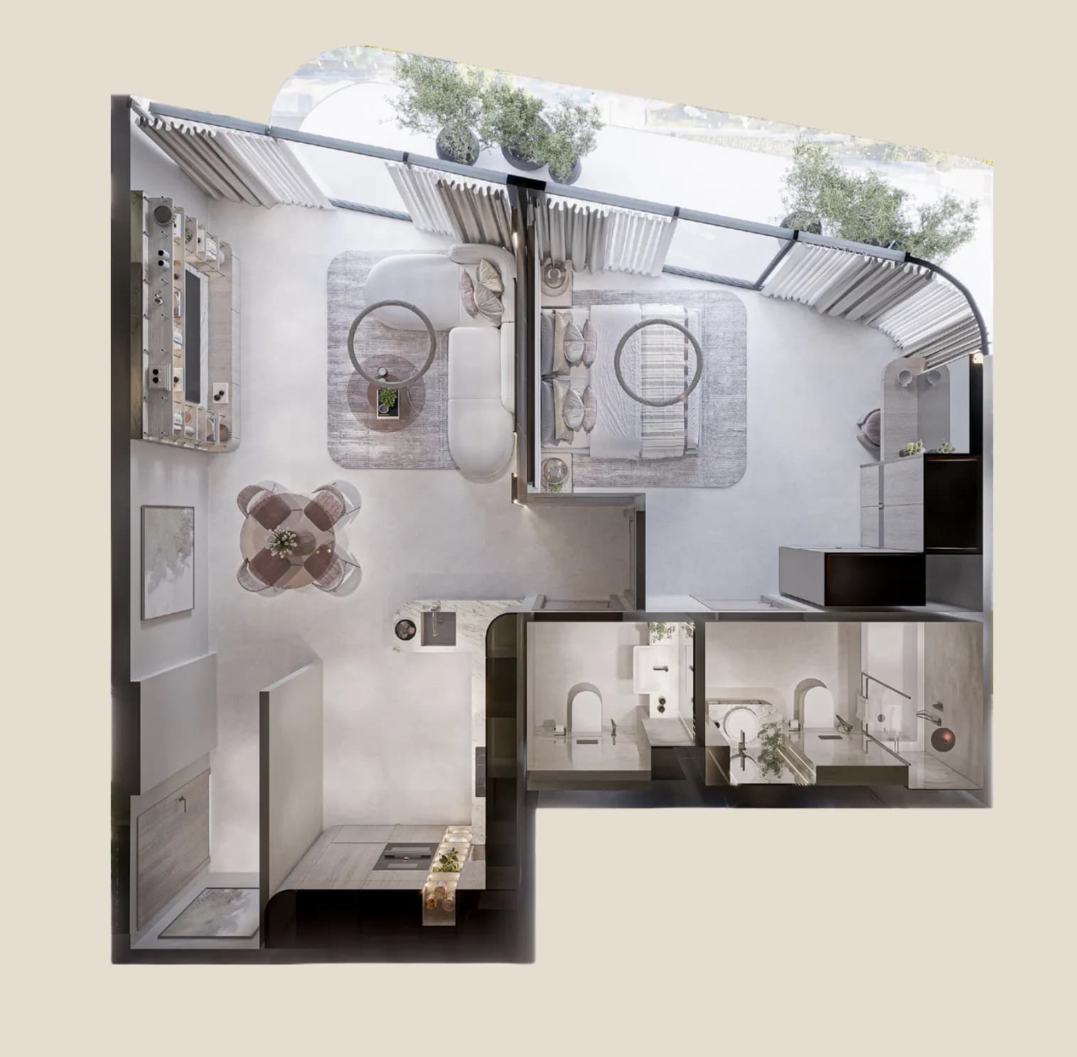 1 BR