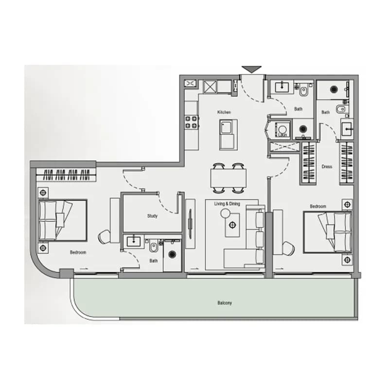 2 BR