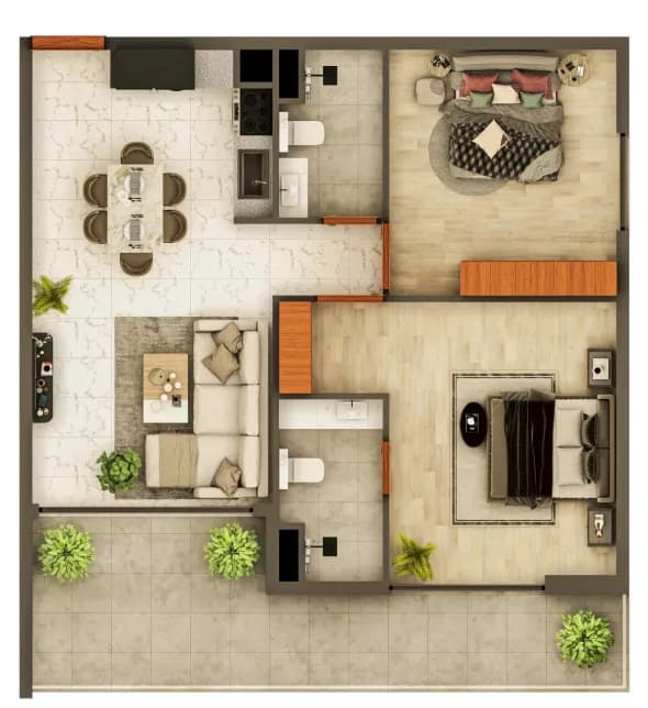 2 BR